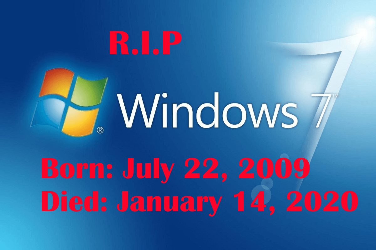 R.I.P. Windows 7